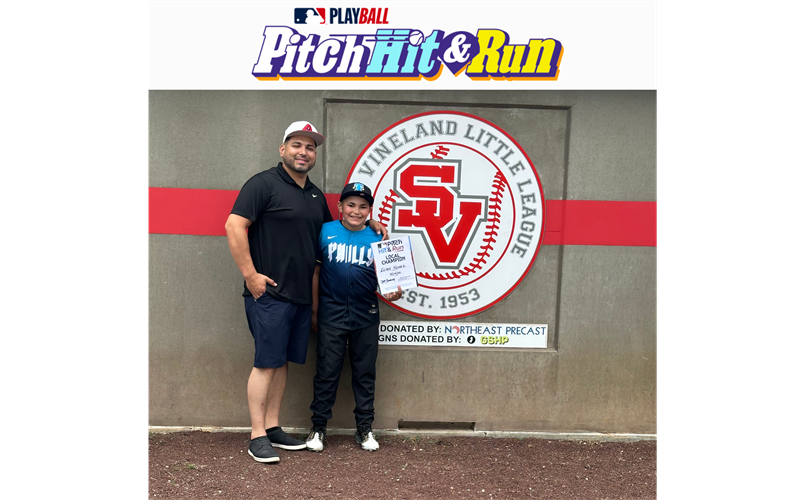 11/12 Hit Pitch and Run Champion