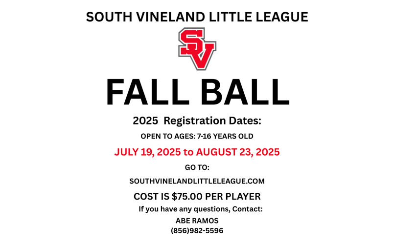 2025 FALL BALL SIGNUPS